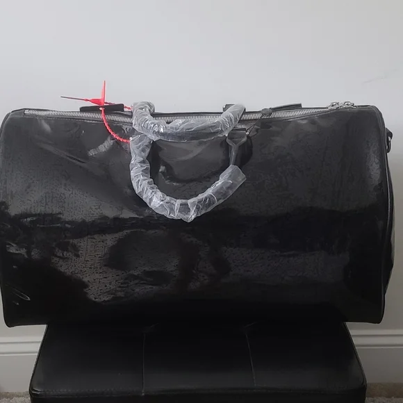 Exquisite Philipp Plien Vinyl Overnight Bag - Picture 4 of 5